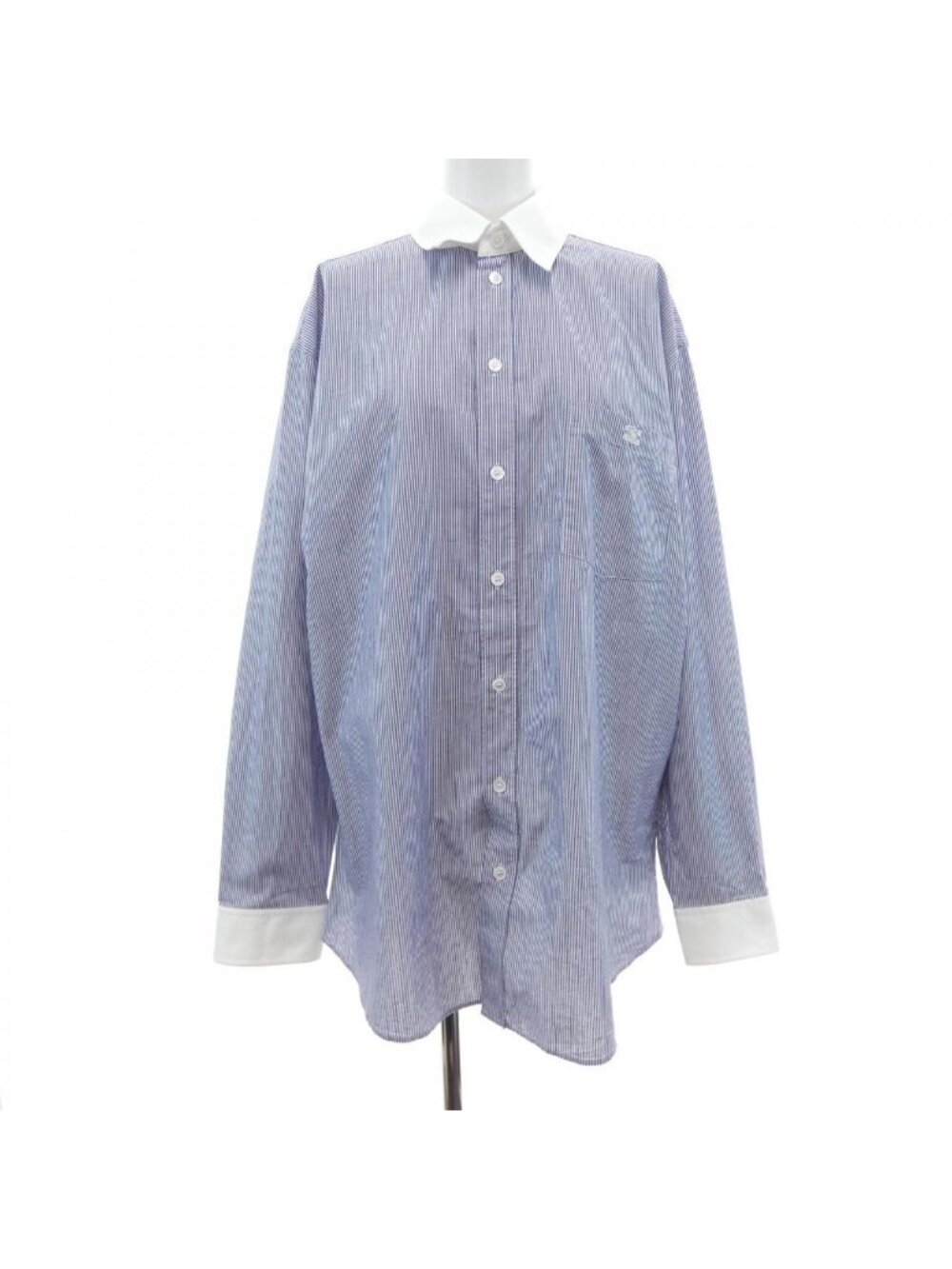 Celine Triomphe Stripe Over Shirt